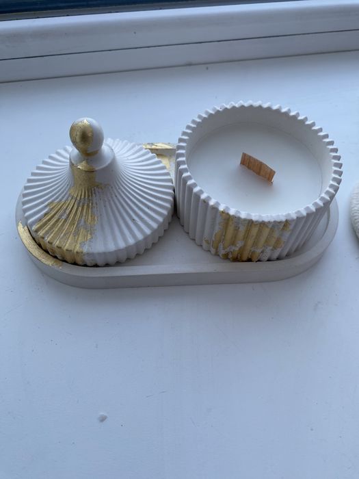 Ручна робота свічок в наявності квіти та кашпо ціна від 90 грн