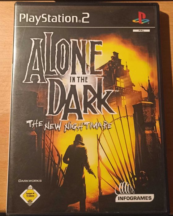Jogo de PS2 Alone In The Dark The New Nightmare Completo