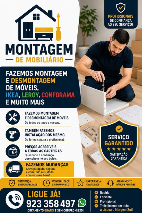 Servicos de Monatgem e Mudanças