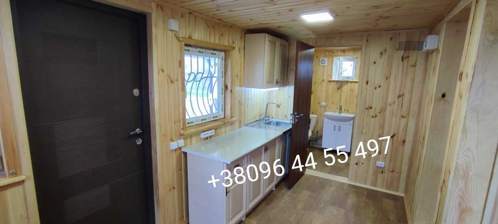 Вагончик жилой, бытовка строительная, офис, прорабская, склад, дача