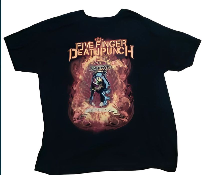 Five Finger Death Punch футболка коллекционная