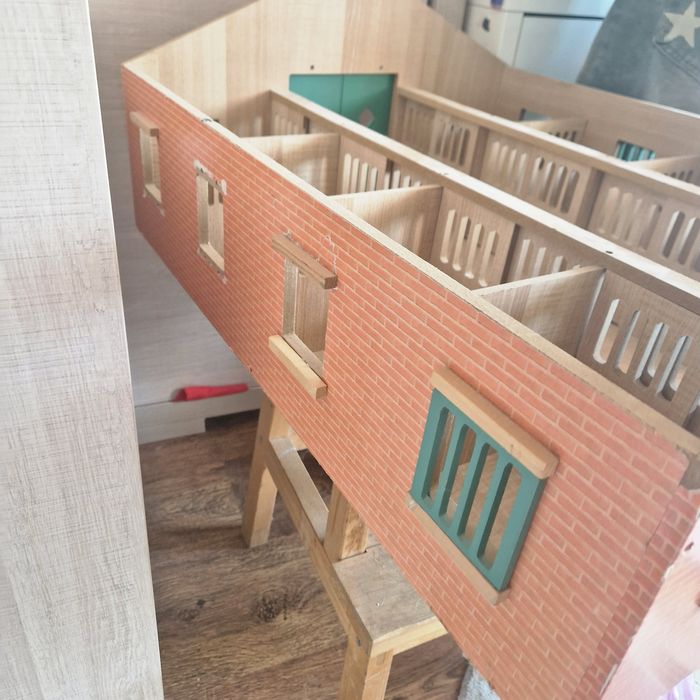 Stajnia konie koniki Schleich domek