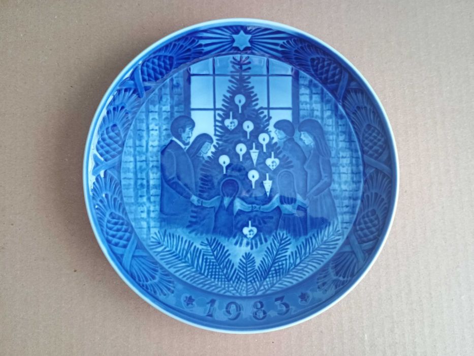 Kolekcjonerski talerz Royal Copenhagen 1981