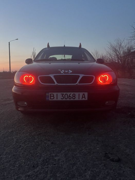 Тюнинг оптики ланос