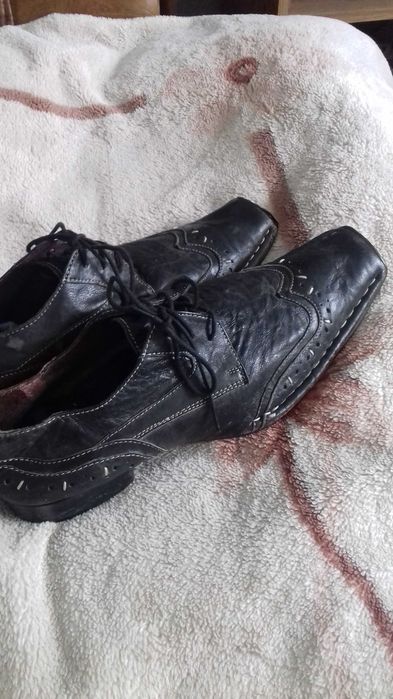 Buty męskie skórzane