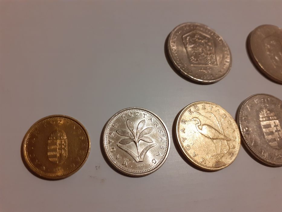 Монеты Венгрия, Чехия