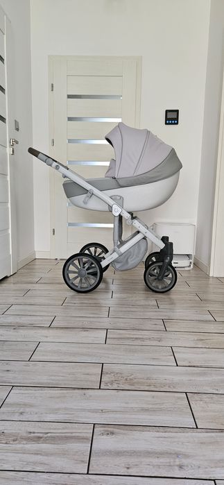 Wózek Anex M-type 2w1 lub 4w1 z bazą obrotową 360 i Maxi Cosi Coral