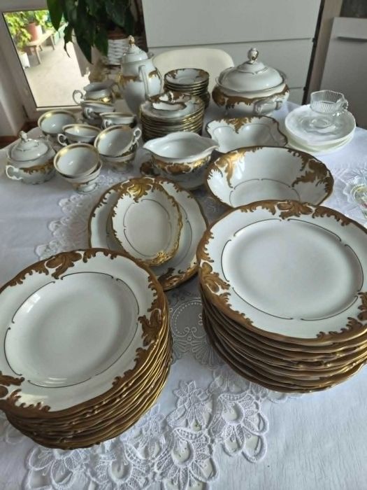 Zestaw porcelany Wałbrzych Fryderyka