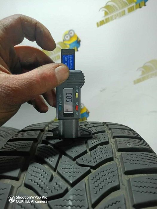 Шини Dunlop 215/55R17. 4шт. Зима 2024р (0217)