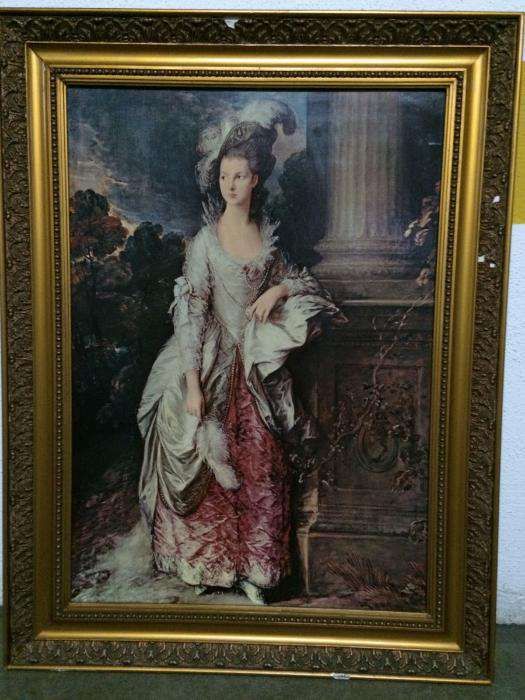 Quadro a oleo 85×65 cm