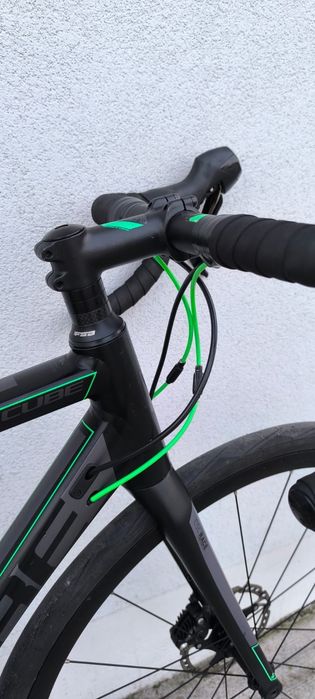 CUBE ATTAIN SL DISC, Shimano (hydraulika/sztywne osie), Rozmiar 53/M