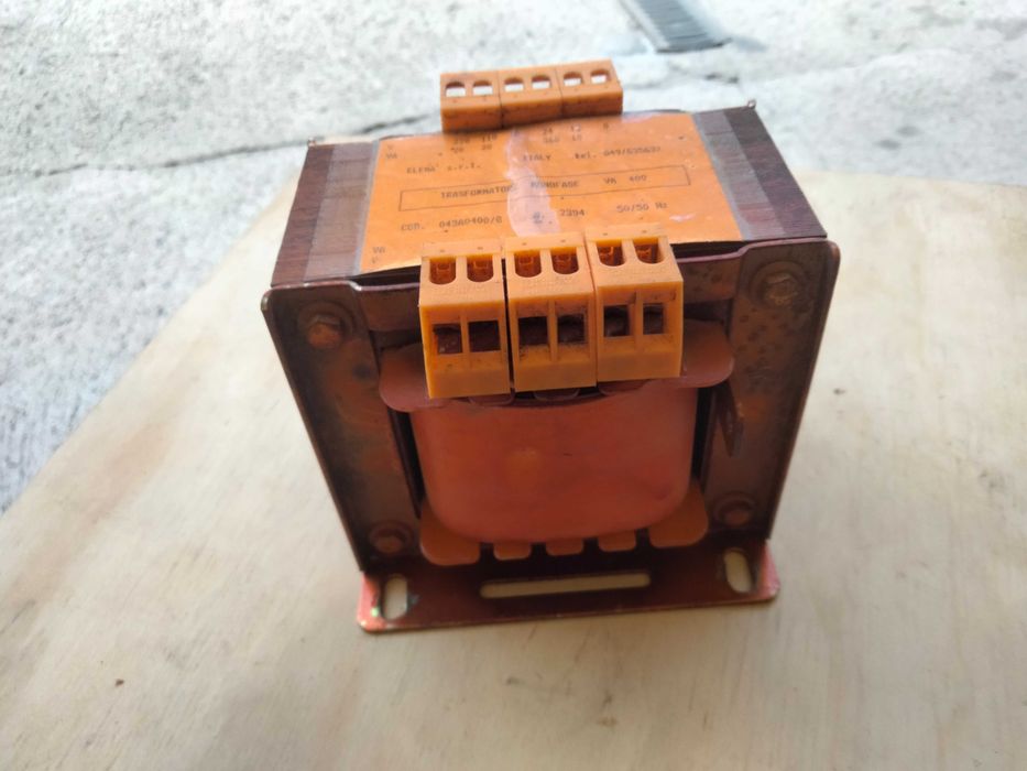 400 VA Transformer, Primary 220/415 V, Secondary 0/12/24/110/220 V64738816999171123