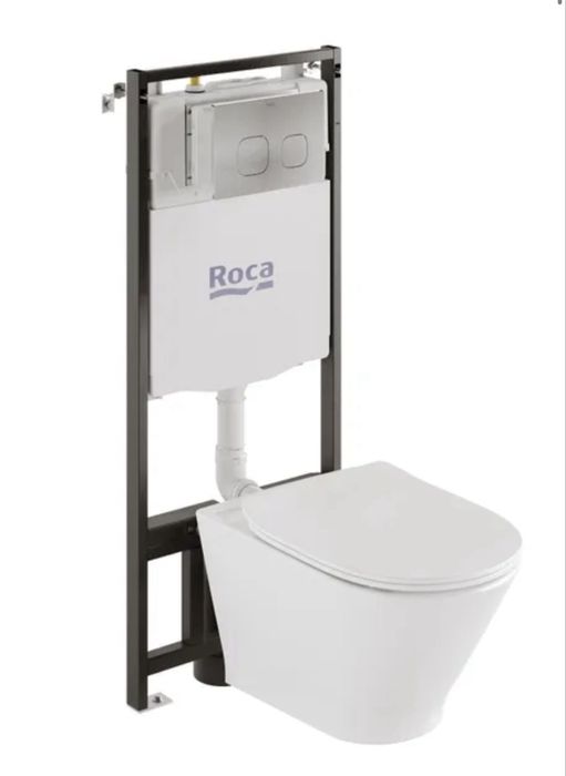 Estrutura WC Roca Active ONE AC3 Chrome459820387450245120