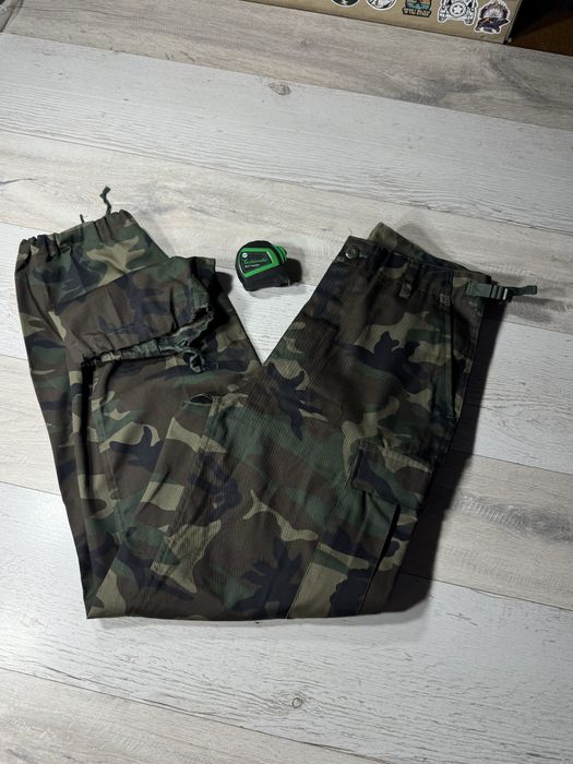 Штани Brandit карго military тактичні штани woodland брюки трекінгові штани gorpcore