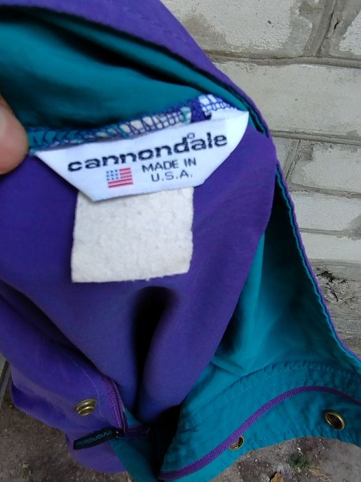 cannondale винтажная вело куртка 80-90 хз годов
