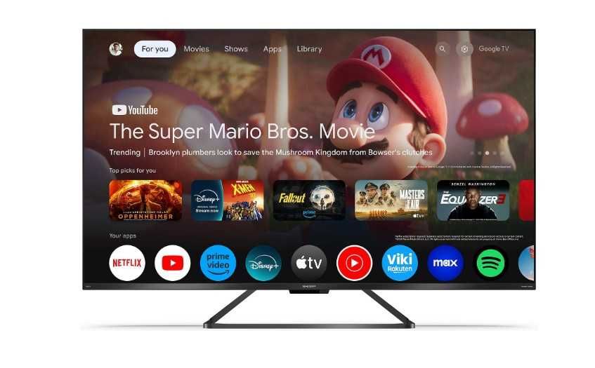 Telewizor QLED SHARP 55GR8465E 55" 4K 144Hz Google TV Quantum Dolby Vision Atmos