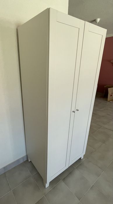 Roupeiro Platsa IKEA Branco 2 Portas – Como Novo