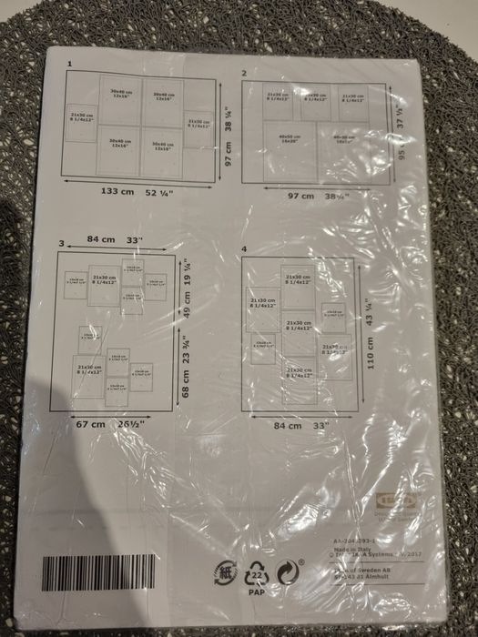 Ikea Matteby szablon ścienny