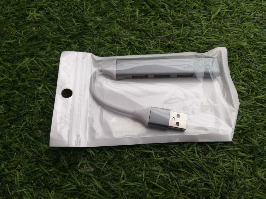 HUB USB 4 Portas corpo em alumínio