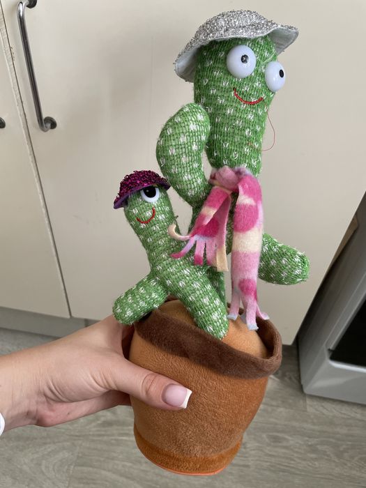 Кактус іграшка який говорить