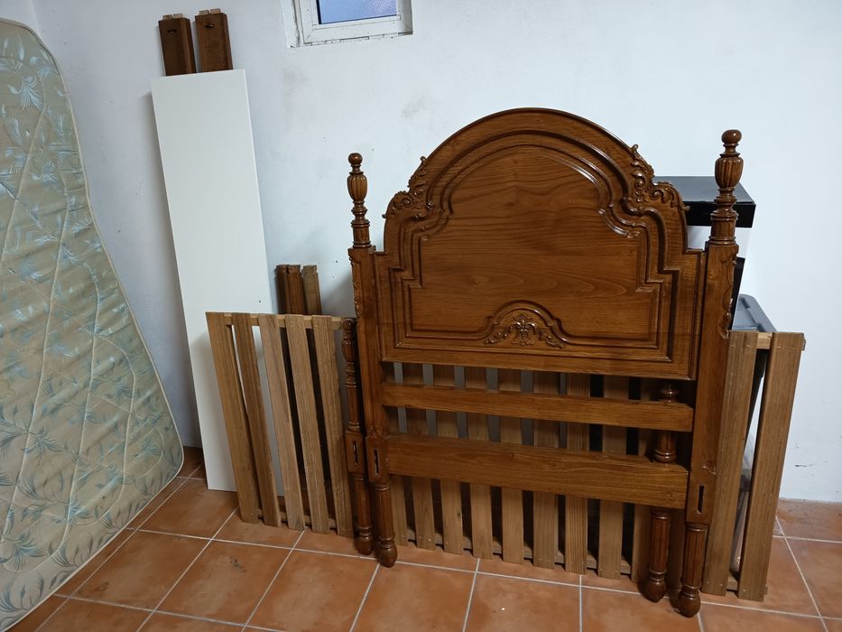 Cama solteiro + colchão