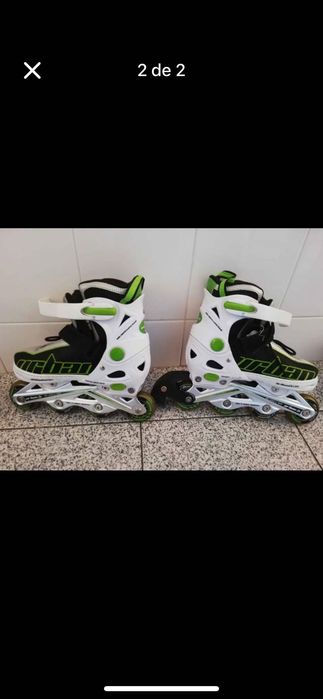 Patins de boa qualidade,usados 2 vezes