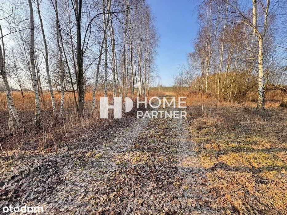 Budowlana 1200m2 przy dr.gminnej, szeroki front