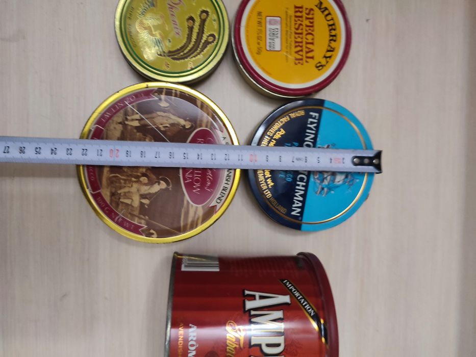 5 puszek pudełek kolekcjonerskich