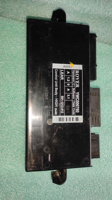 Rovery 75 MG zt moduły komfortu sterowania systemem komputera czytaj