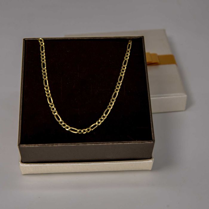 złoty łańcuszek 585 4,93gram 45cm Figaro Nowe PEŁNE WYSYŁKA GRATIS