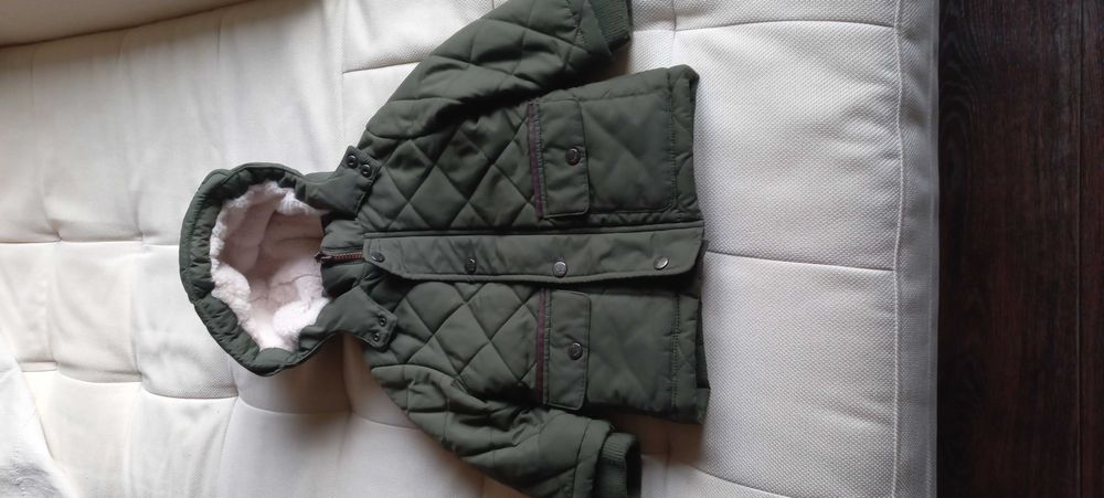 куртка зимняя на 12 -24 мес на новорожденных на меху