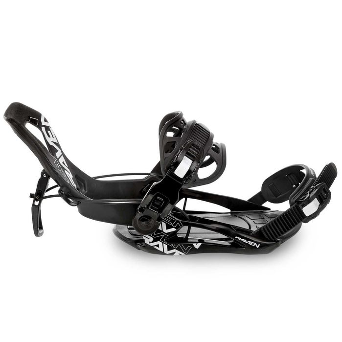 Wiązania snowboardowe Raven FTM 450 (black), roz. M, L, XL