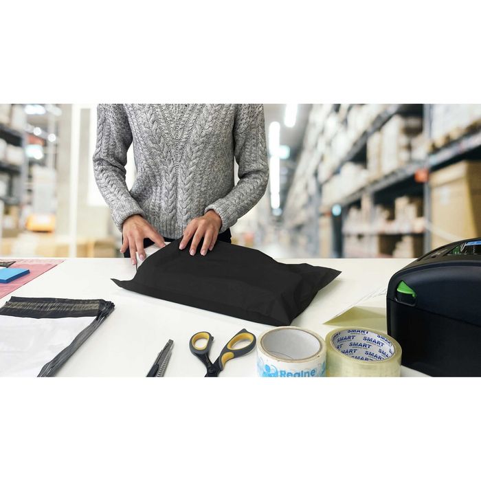 Foliopaki Kurierskie CZARNE B5 190x250 50 szt