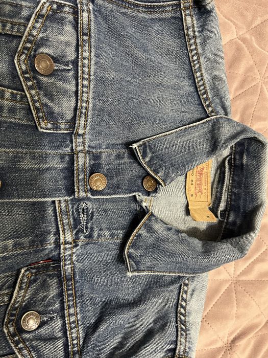 Джинсовая куртка джинсовка Levis женская
