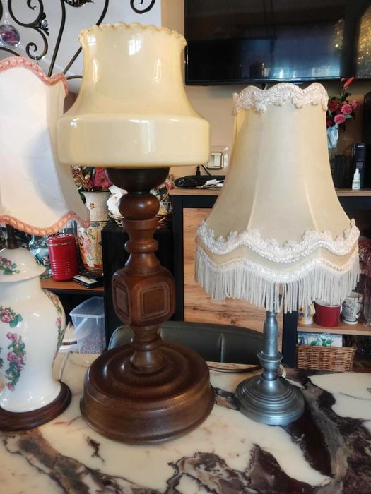 kolekcjonerska stara lampka / lampa śliczności za grosze