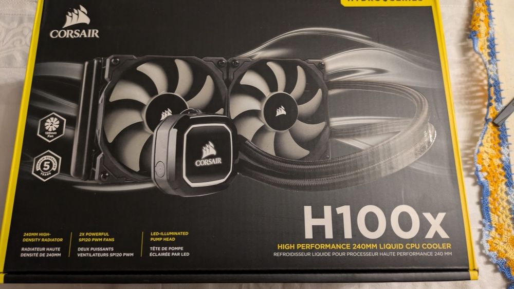 Water Cooler Corsair H100x