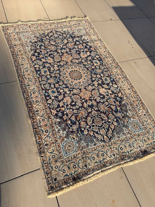 Dywan Perski Kaszmirowy + Jedwab Iran Nain 215x125 sklep 20 tyś