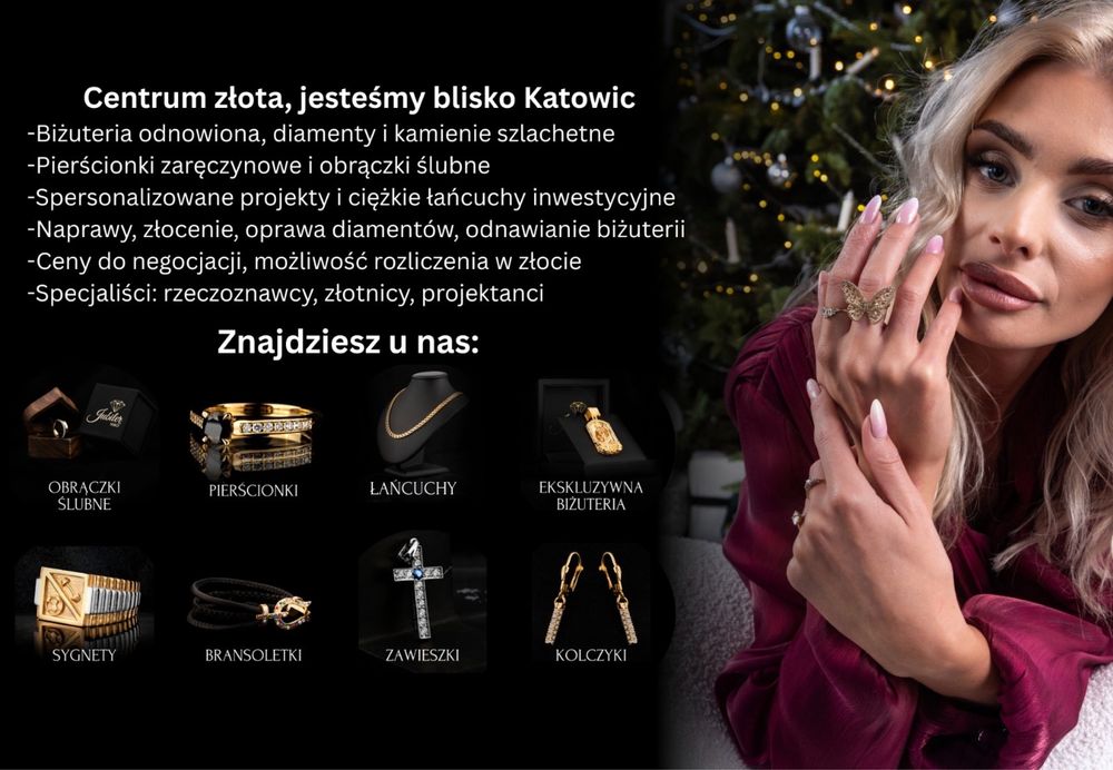 Złota bransoletka splot królewski 585 rozmiar 19 / G