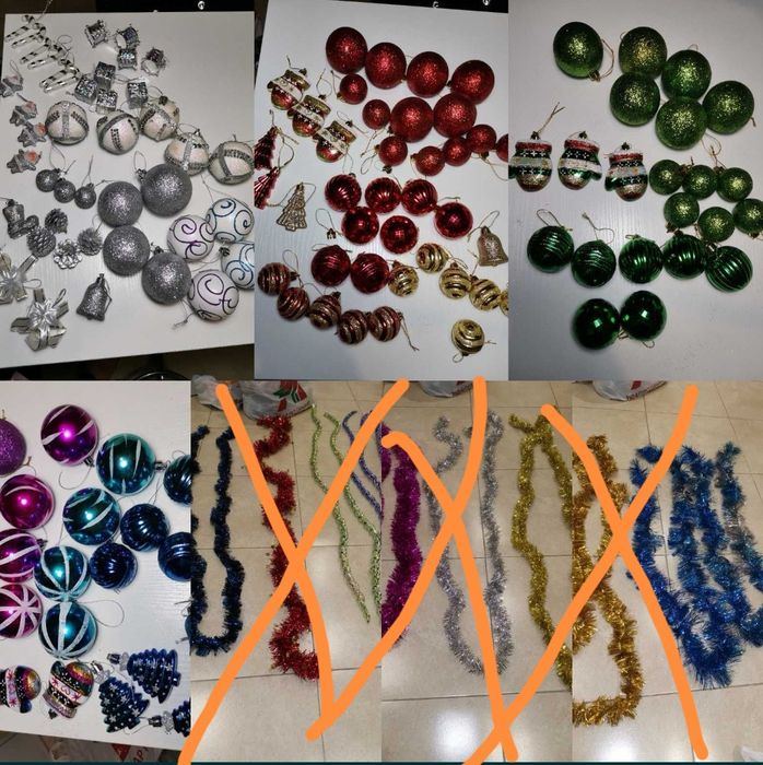 Игрушки на ёлку  шарики подарки