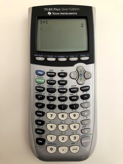 Calculadora gráfica Texas TI-84 Plus Silver