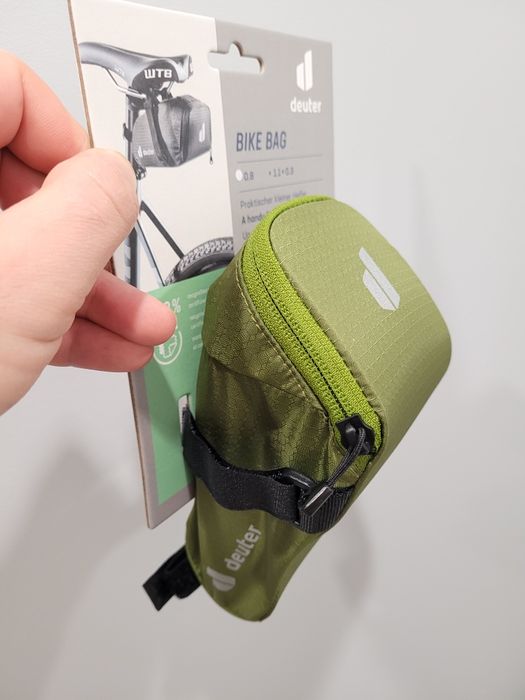 Deuter Bike Bag 0.8 torba podsiodłowa.
NOWA, ZIELONA.