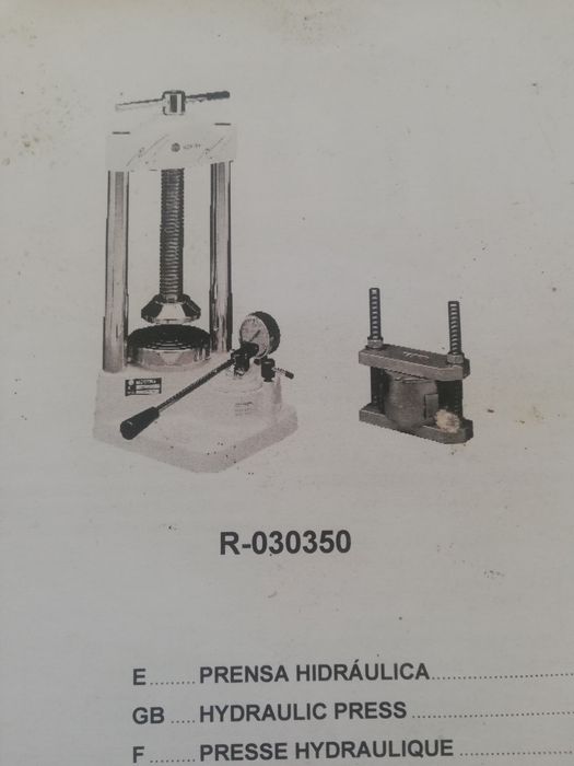 Prensa gidraulica mestra