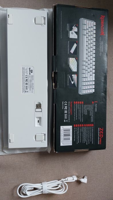 Klawiatura Mechaniczna Reddragon ZED PRO White