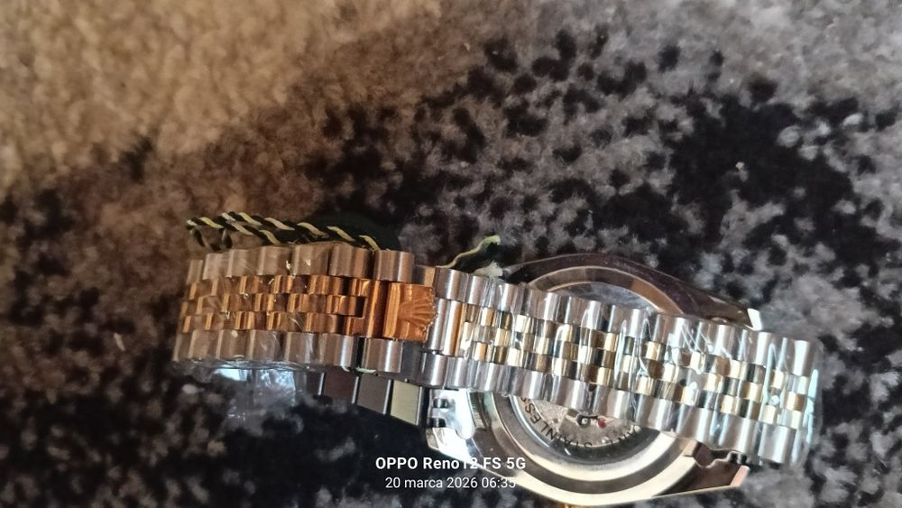 Zegarek męski srebrny