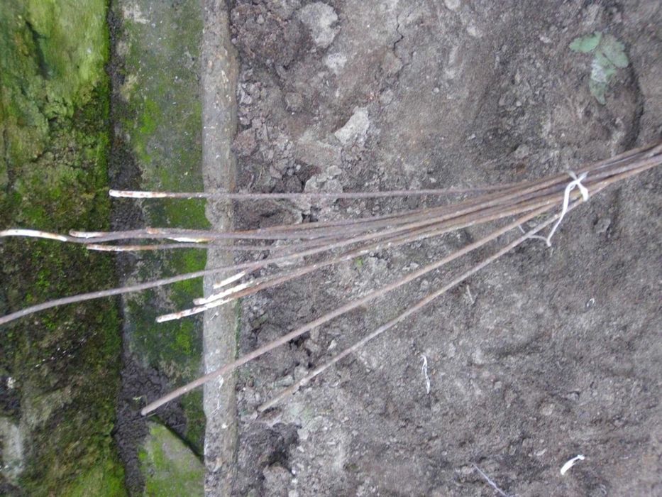 Drut pręt metalowy 50cm 500mm grubość 6mm pręty na wymiar - 10 szt