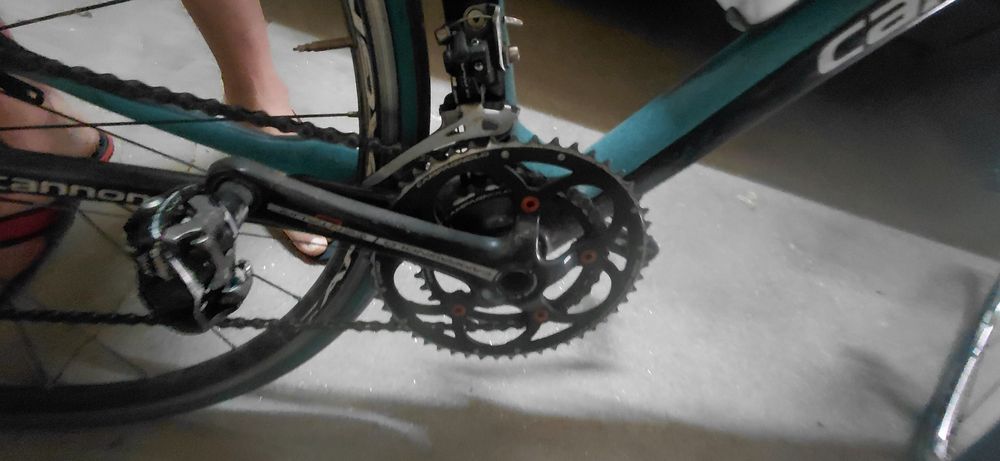 Bicicleta connondale carbono