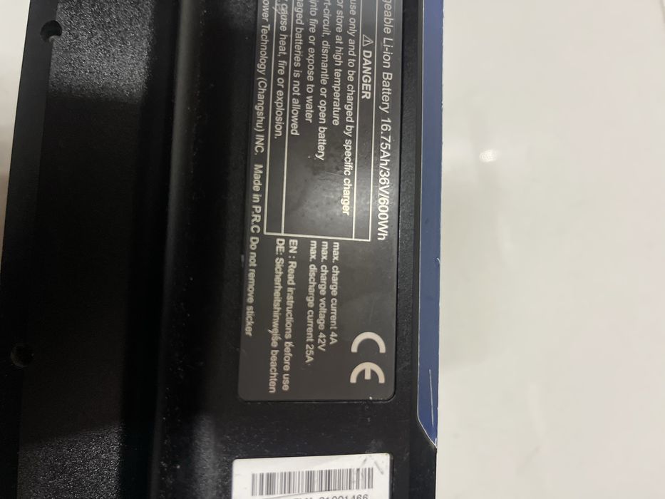 Bateria Flyer Sib ,600Wh, 36V , Panasonic