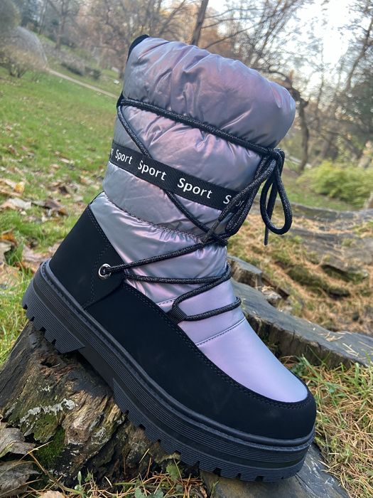 Акція! Зимові дутики сапоги Tom.m 35р, 23 см,  арт. 1358-1359