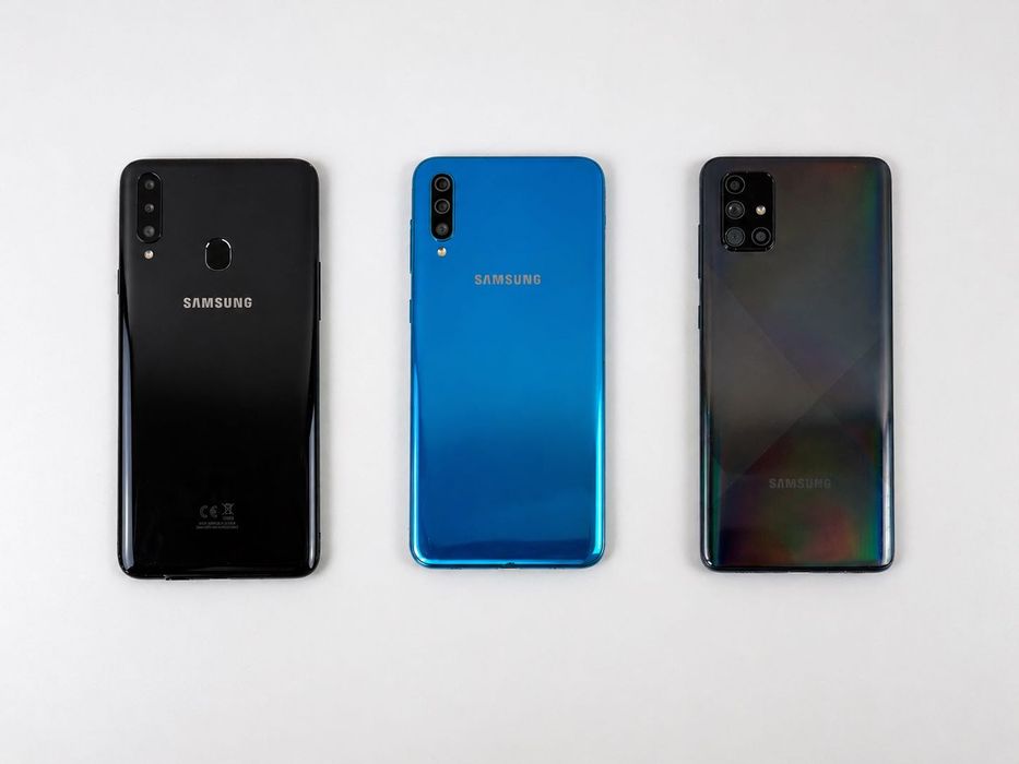 Мобільні телефони Samsung ЛОТ (A20s/A50/A71) - під ремонт/запчастини