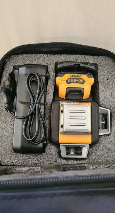 Laser nivel Dewalt novo completo